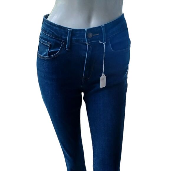 Levi's Women's Skinny Jeans - Midnight Blue - Picture 2 of 5